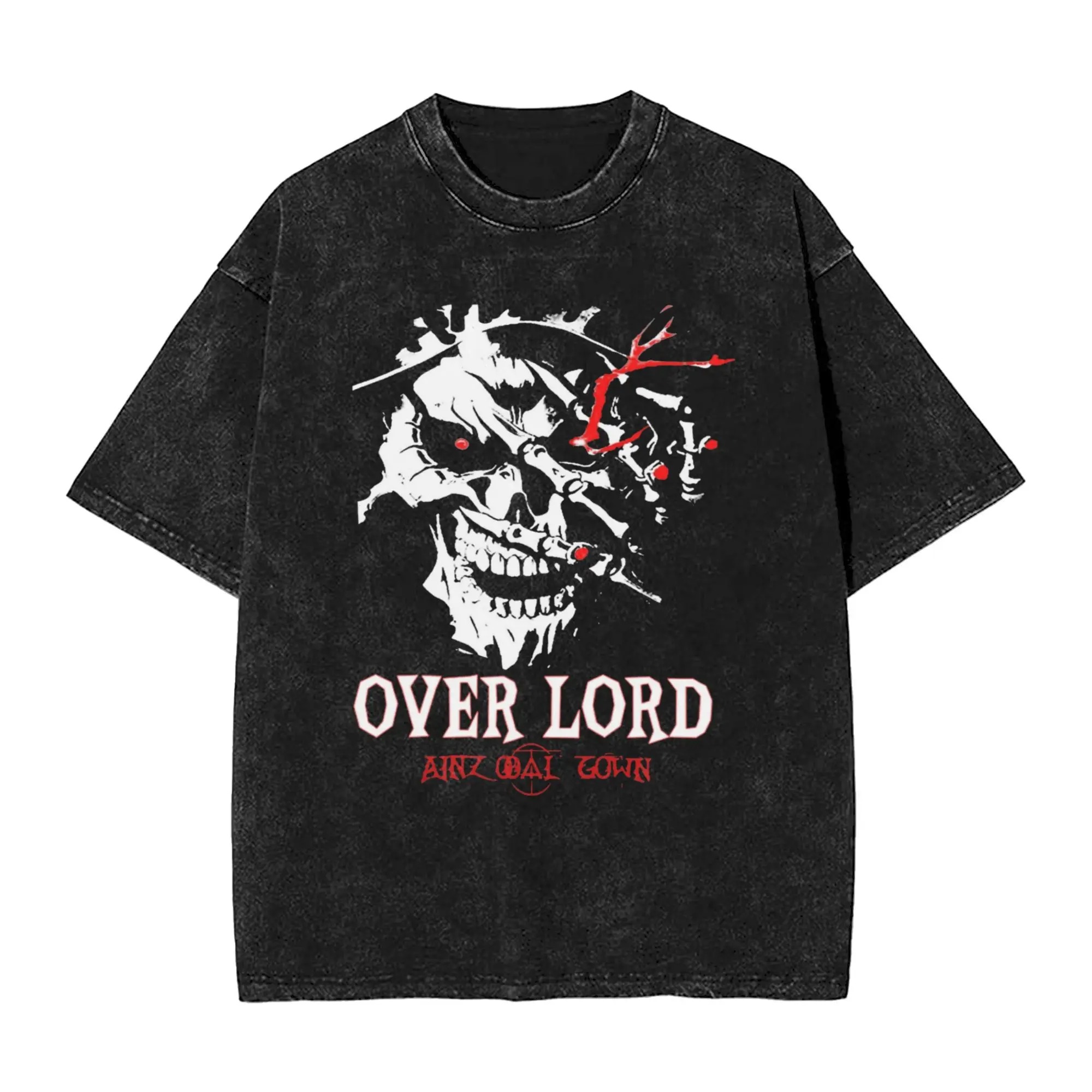 Anime Cosplay Shop - Japanese Anime Albedo Overlord Vintage Washed