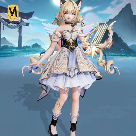 Anime Cosplay Japanese - Handmade Cos Outfit: Onmyoji Arena Cat