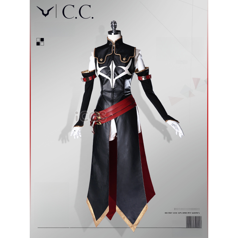 Cosplay Anime Black - The Black Knights C.C. Cosplay Costume
