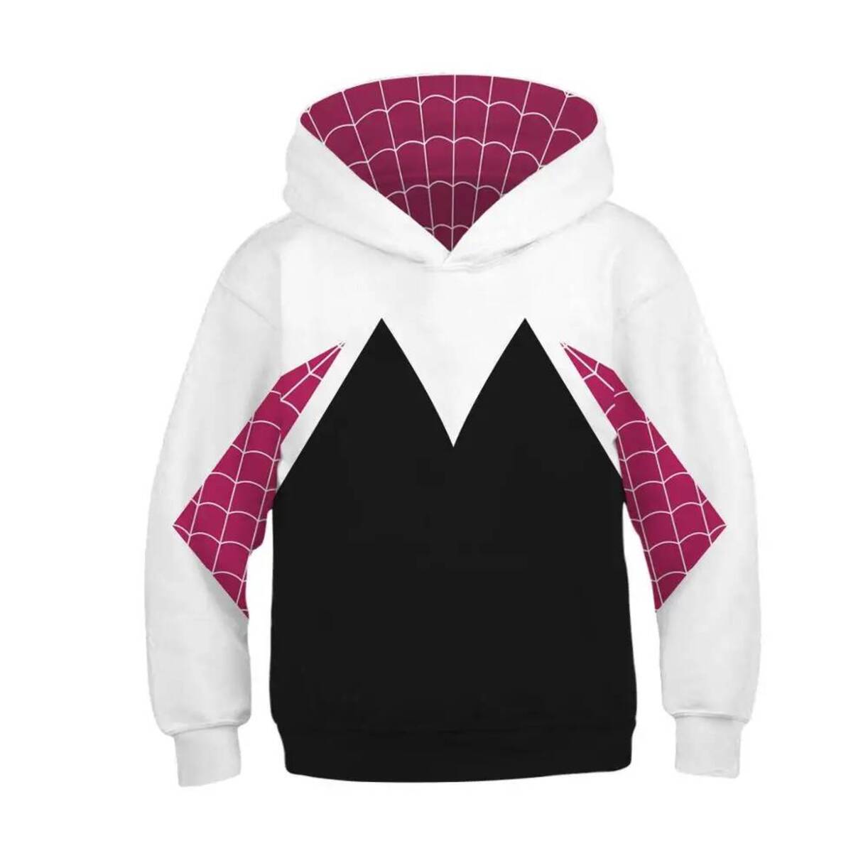 Anime Cosplay Boy - Kids Gwen Stacy Cosplay Costumes Hoodie