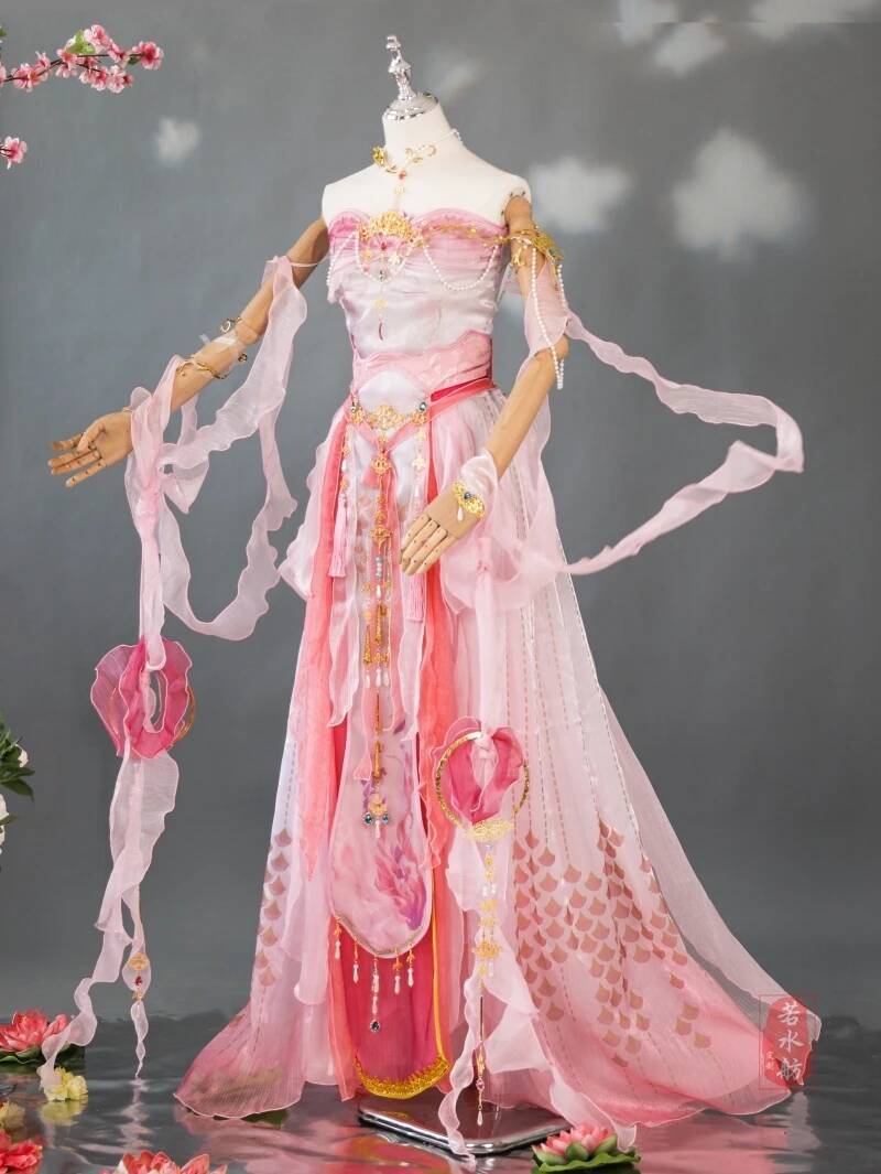 Anime Cosplay Pink - Qixiu Eastward Empyrean Legend: The Honghui