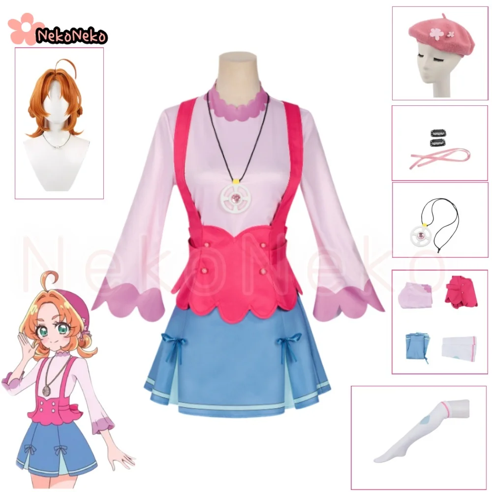Anime Cosplay Pink - Newly Anime Star Detective Precure Akechi