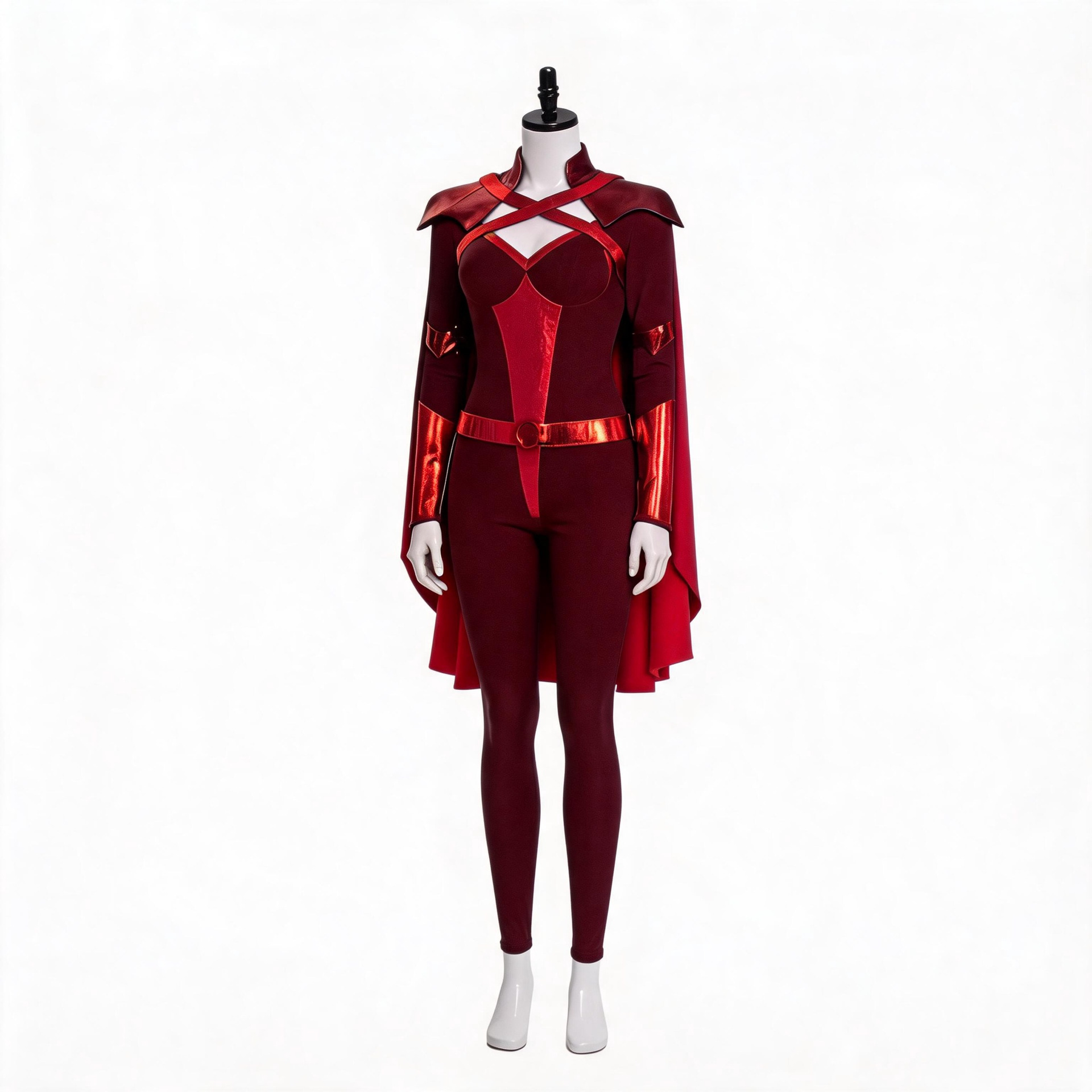 Anime Cosplay With Mask - American TV series Crimson Countess‌ Cosplay