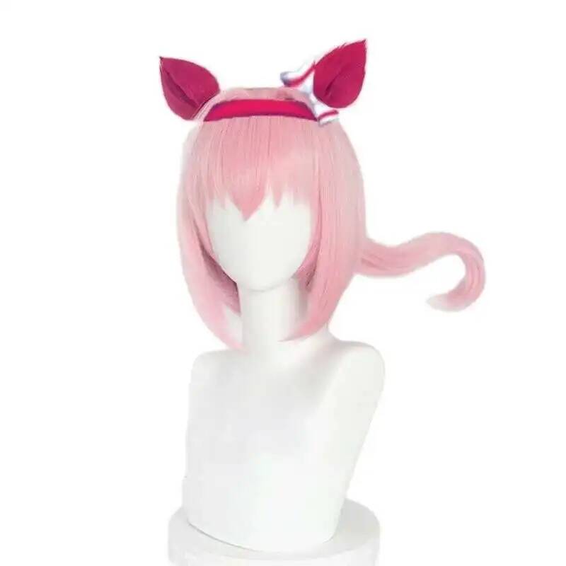 Anime Cosplay Pink - Uma Musume Haru Urara Cosplay Wig