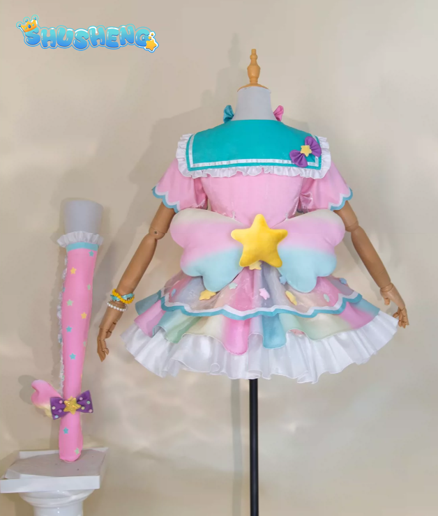 Anime Cosplay Pink - Anime Idol time Pripara Yumekawa Yui
