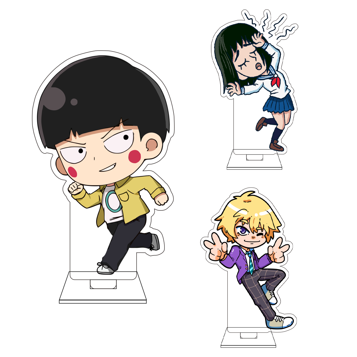 10CM Anime Mobu Saiko Hyaku Co - Anime Cosplay Buy 评论和价格