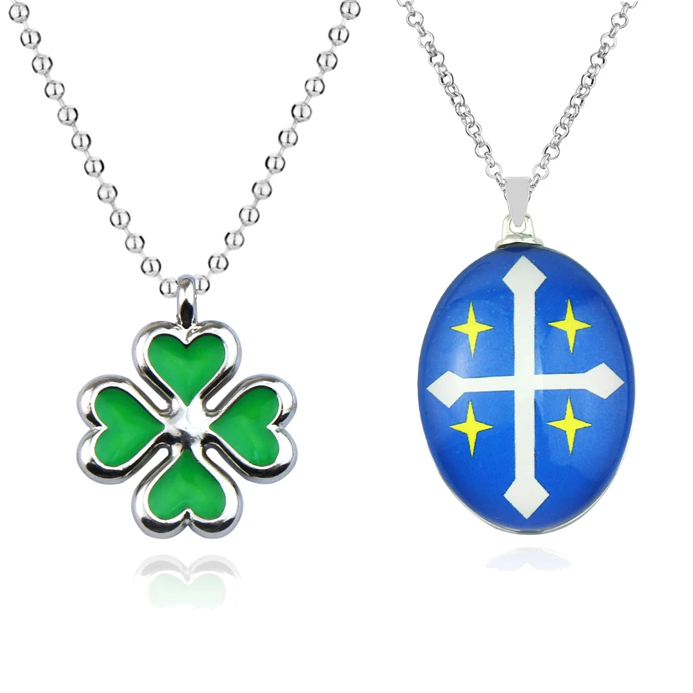 Anime Black Clover Necklace As - Black Clover Grimoire 评论和价格