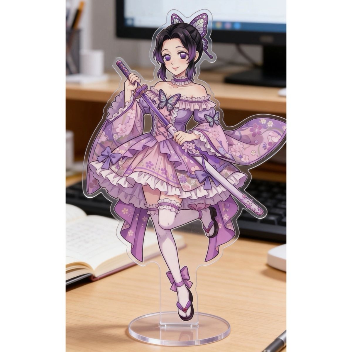 Demon Slayer standee figure de - Cosplay Anime Tsunade 评论和价格