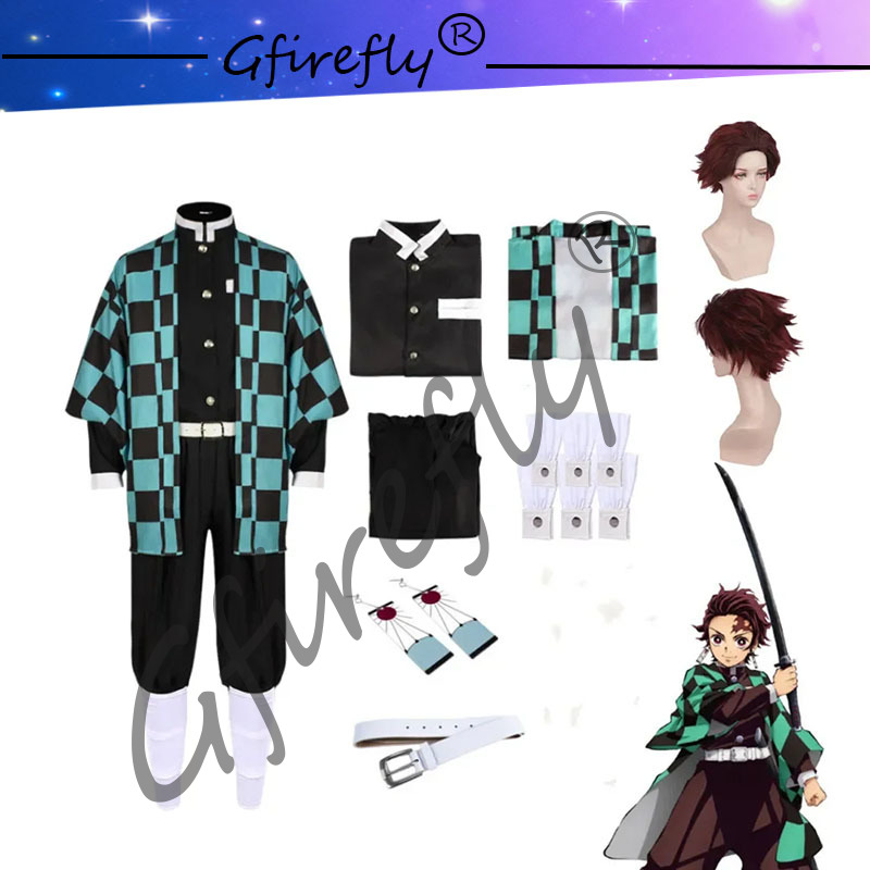 Kamado Tanjirou Cosplay Costum - Anime Cosplay Sword 评论和价格