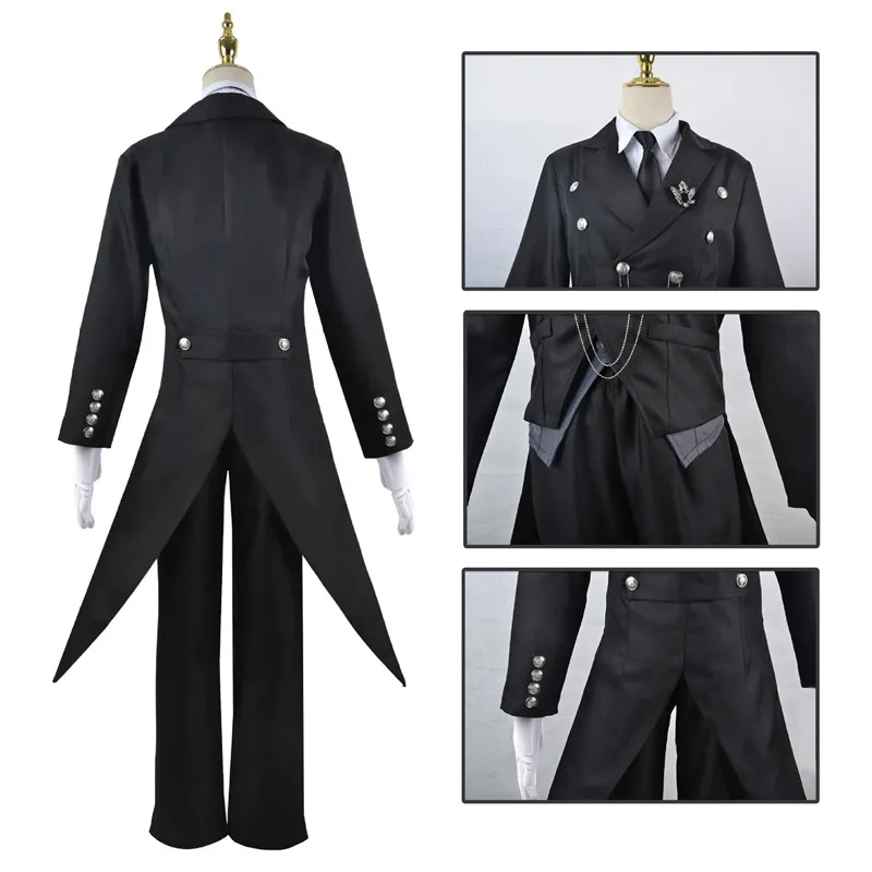 Black Butler Sebastian Michael - Cosplay Anime Black 评论和价格