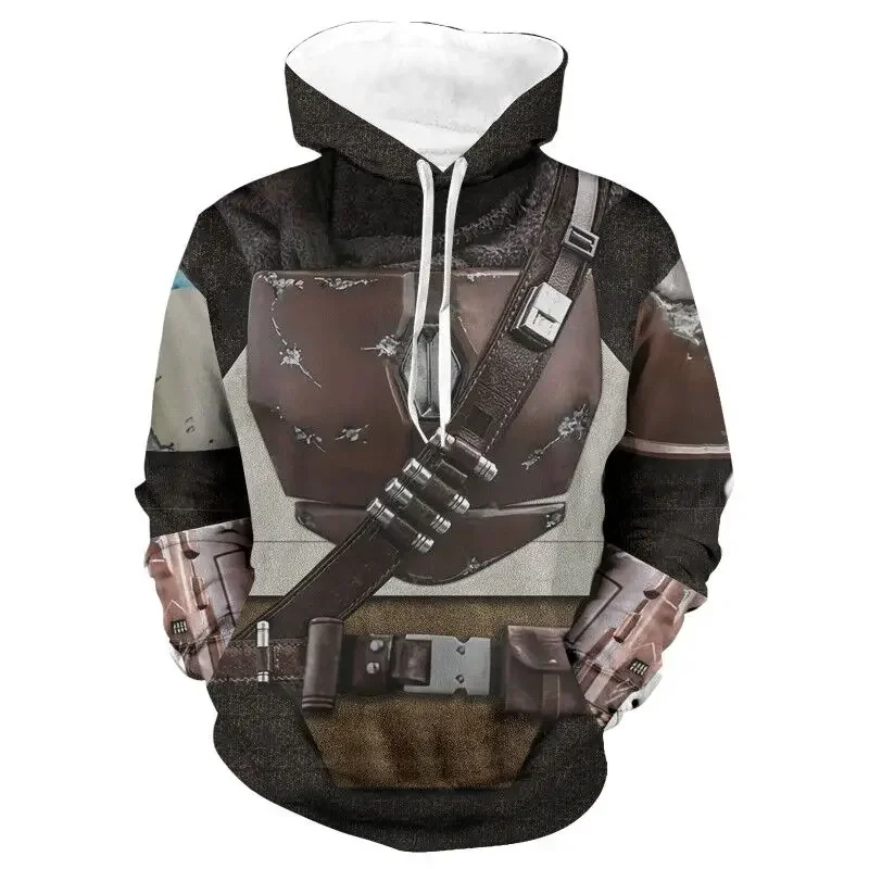 SW The Mandalorian Hoodies Cos - Cosplay Anime Basic 评论和价格