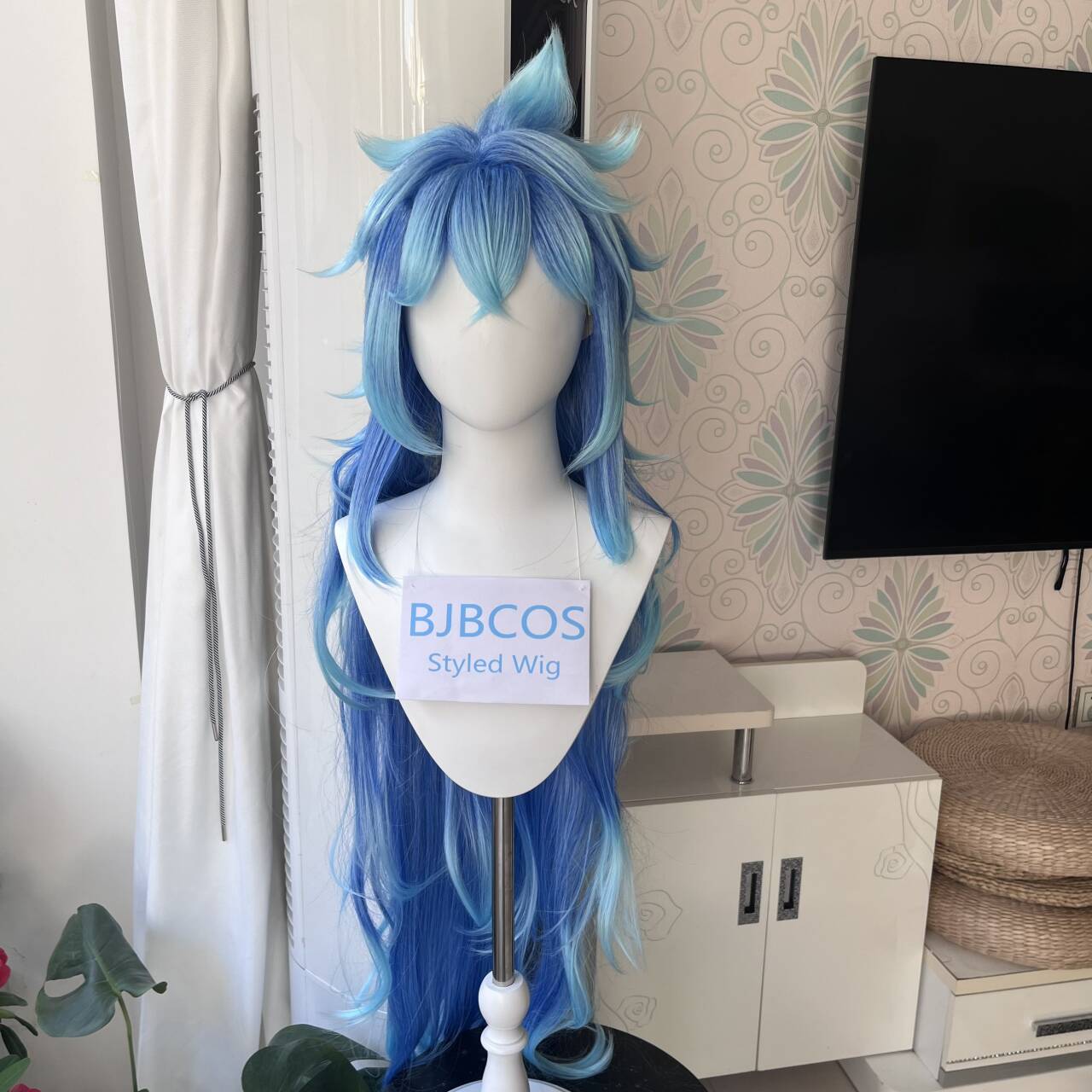 [Styled Wig]Idia Cosplay Wig A - Anime Cosplay Long Hair 评论和价格