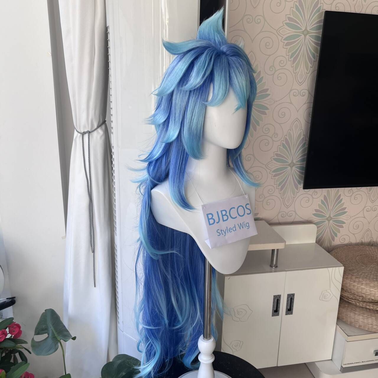 [Styled Wig]Idia Cosplay Wig A - Anime Cosplay Long Hair 评论和价格