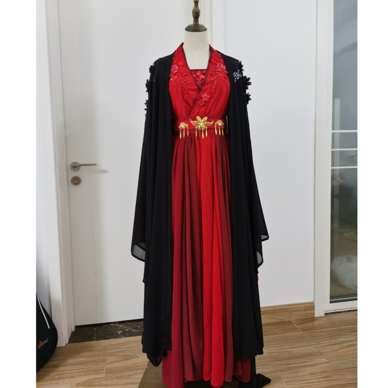 Jiu Jingyi's Black And Red Han - Cosplay Anime Black 评论和价格
