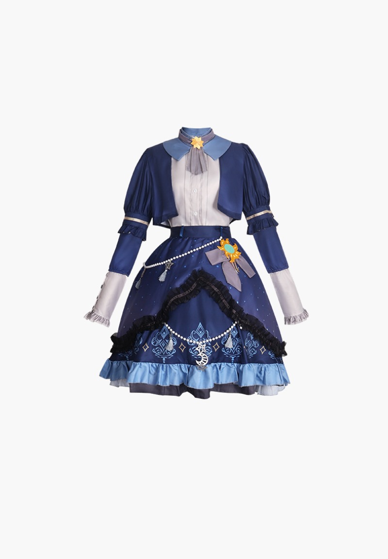 2025 PJSK Stars Colorful Dress - Anime Cosplay Outfits For Women 评论和价格