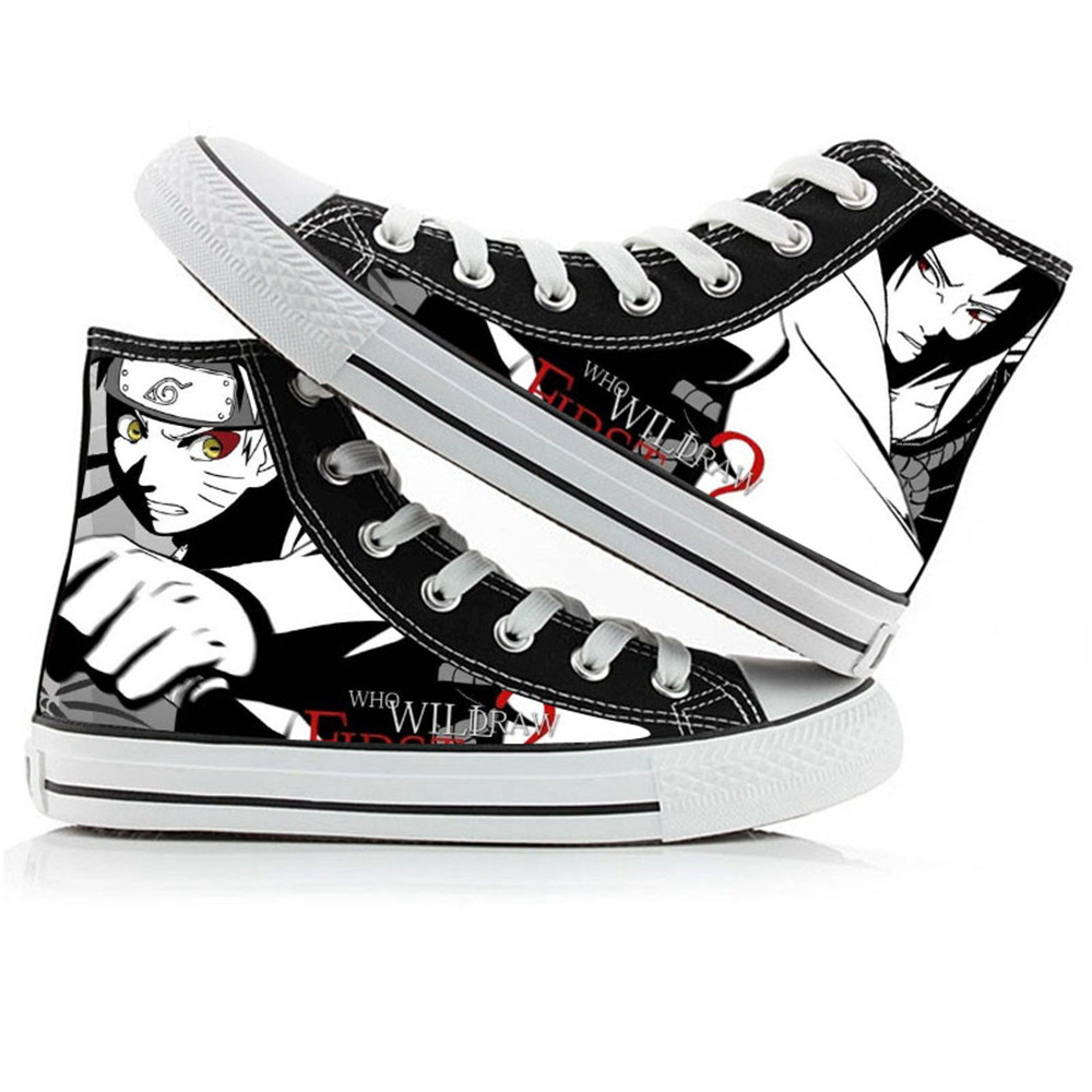 Naruto Uzumaki High-Top Canvas - Anime Cosplay Couples Ideas 评论和价格
