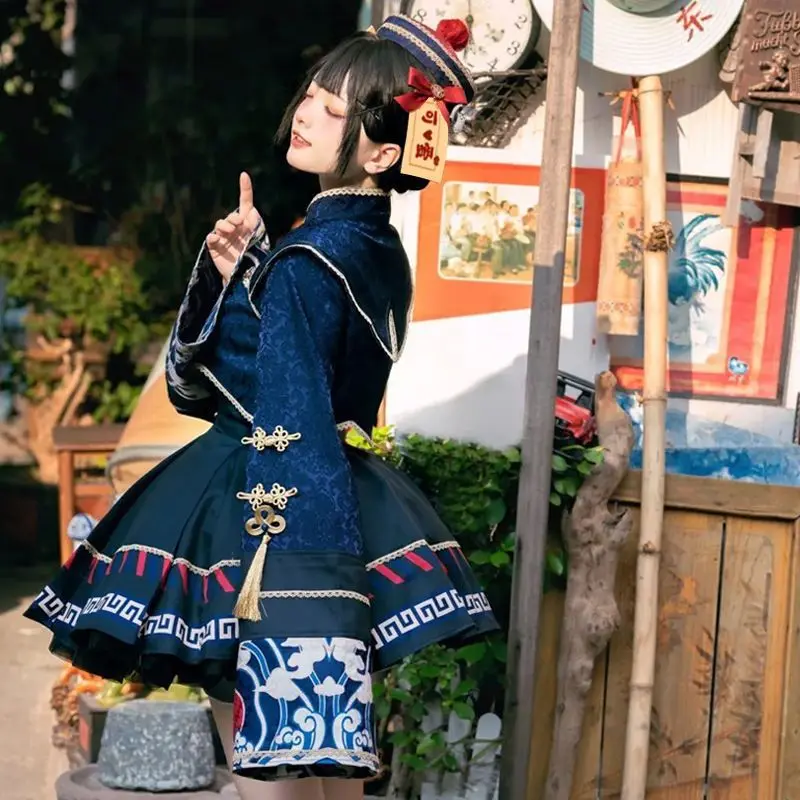 Lolita Chinese Style Sweet Dre - Anime Zombie Cosplay 评论和价格