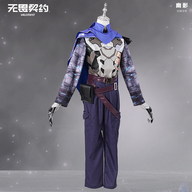 Game VALORANT Omen Cosplay Cos - Anime Cosplay With Mask 评论和价格