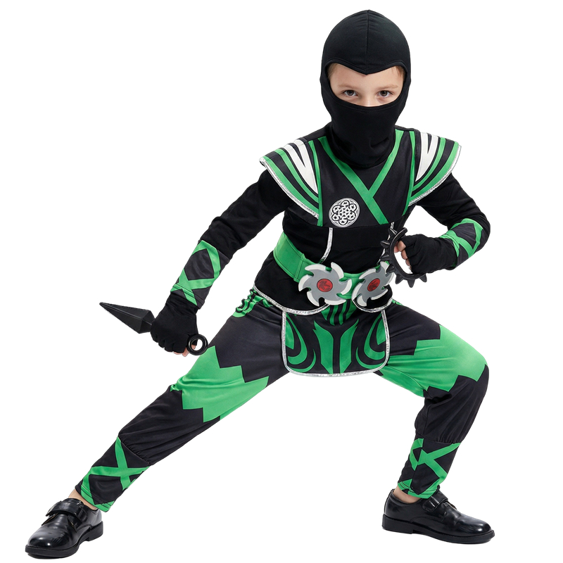 Japanese Ninja Costume Set for - Anime Cosplay Boy 评论和价格