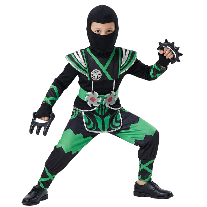 Japanese Ninja Costume Set for - Anime Cosplay Boy 评论和价格