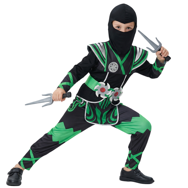 Japanese Ninja Costume Set for - Anime Cosplay Boy 评论和价格
