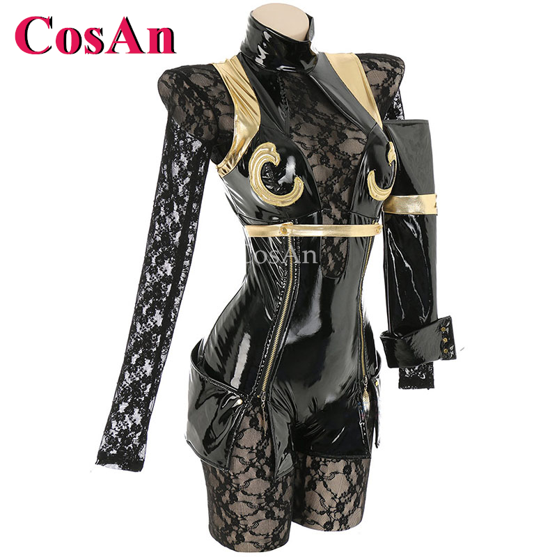 CosAn Hot Anime Game Operator  - Cosplay Anime Black 评论和价格