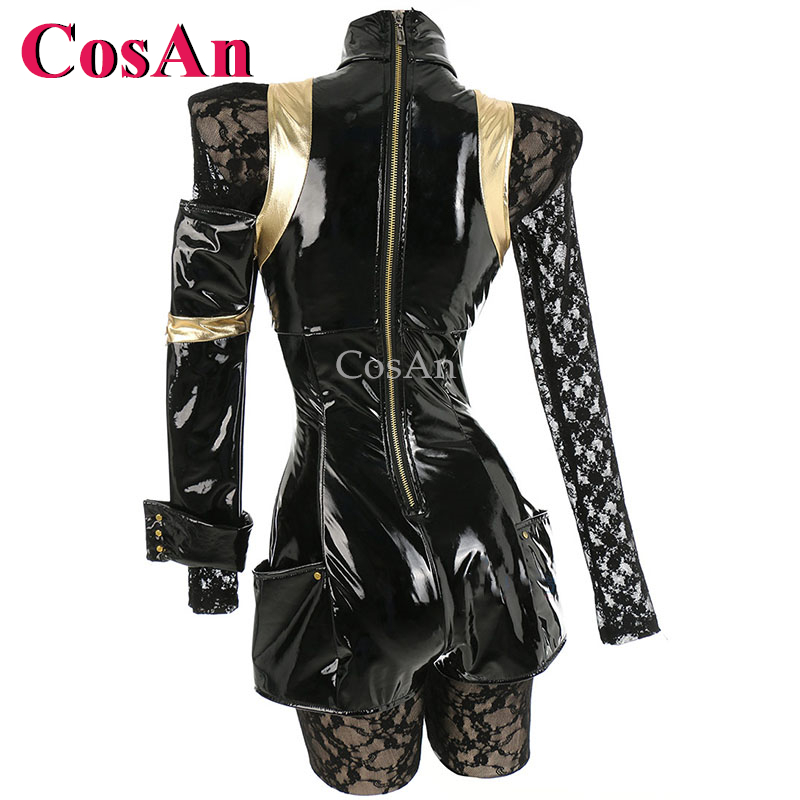 CosAn Hot Anime Game Operator  - Cosplay Anime Black 评论和价格