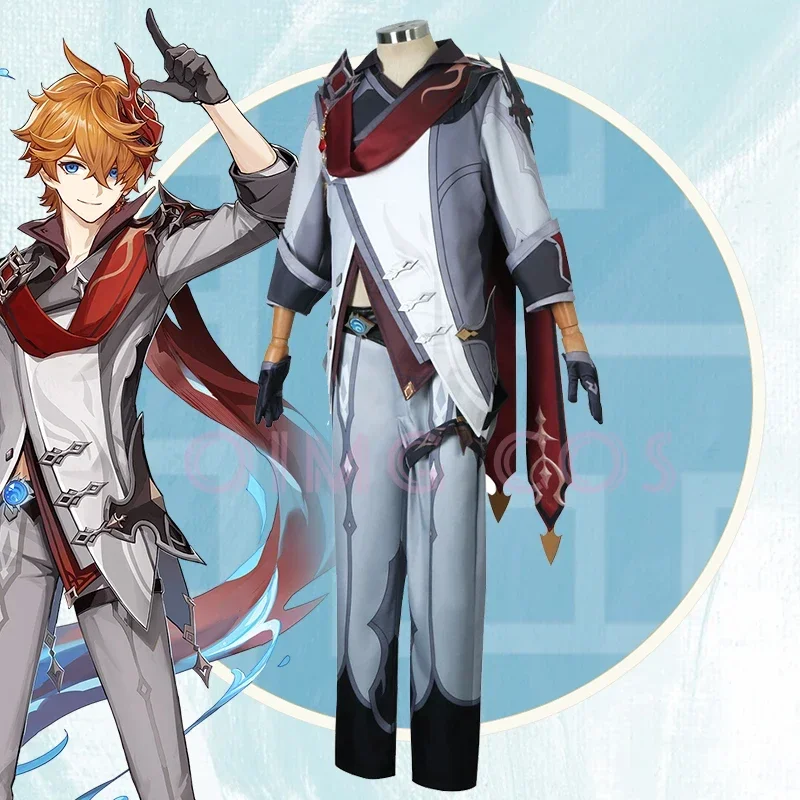 Genshin Impact Tartaglia Cospl - Anime Cosplay Buy 评论和价格