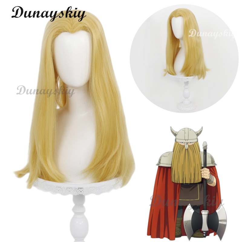 Eisen Cosplay Set Long Wig Axe - Anime Cosplay Long Hair 评论和价格
