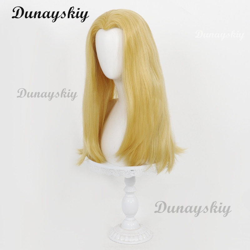 Eisen Cosplay Set Long Wig Axe - Anime Cosplay Long Hair 评论和价格