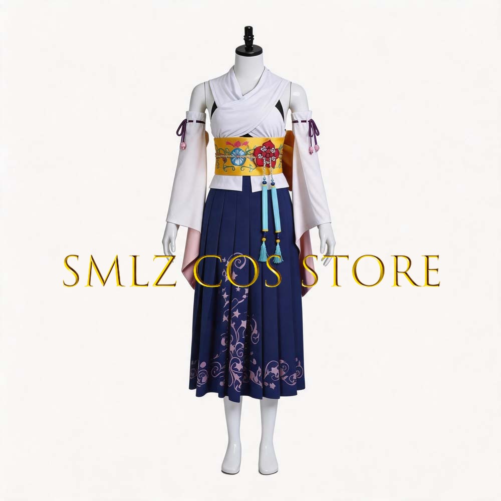 Smlz FFX Yuna Cosplay Anime FF - Anime Cosplay Outfits For Women 评论和价格