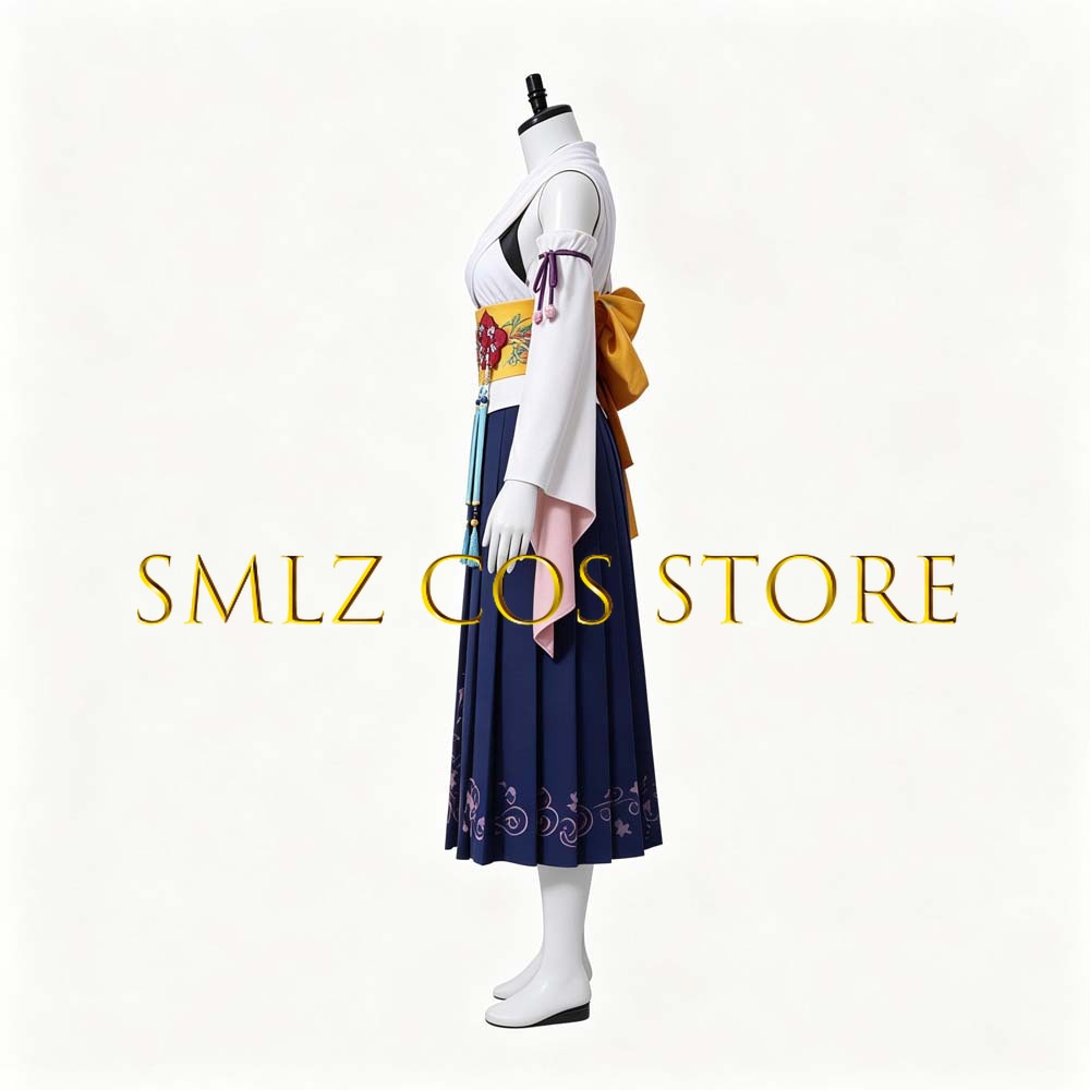 Smlz FFX Yuna Cosplay Anime FF - Anime Cosplay Outfits For Women 评论和价格