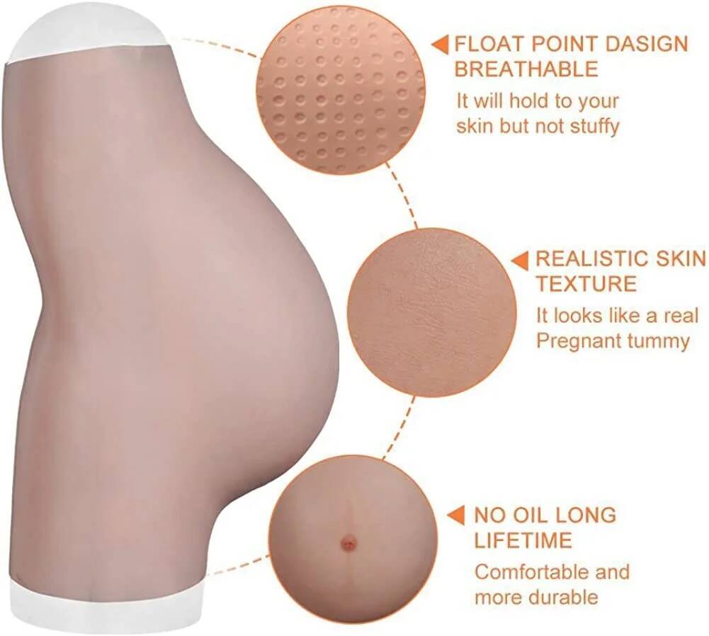 False No Belly Mudline Pregnan - Anime Cosplay Pregnant 评论和价格