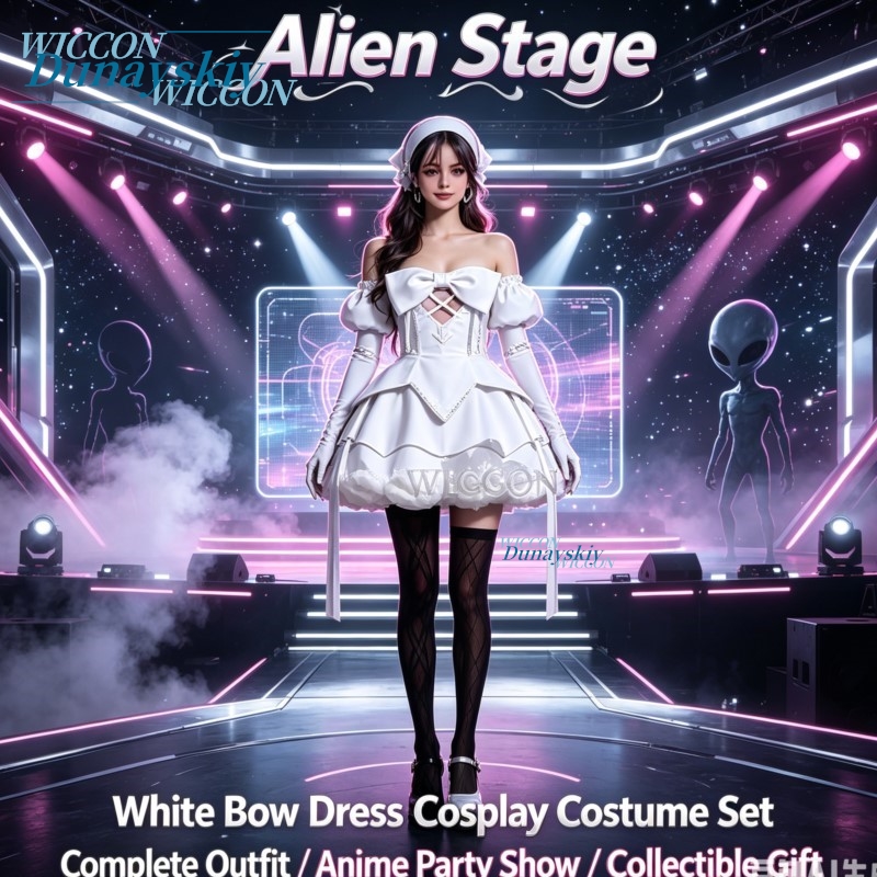 Anime Alien Stage Zombie White - Anime Zombie Cosplay 评论和价格