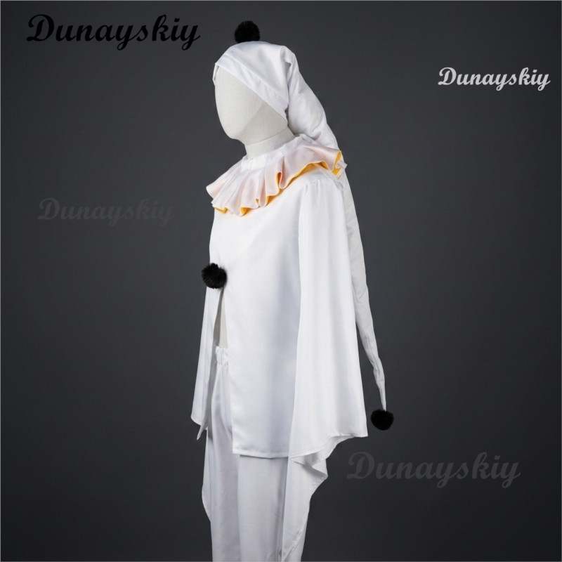 Pierrot Freak Party White Clow - Anime Cosplay Long Hair 评论和价格