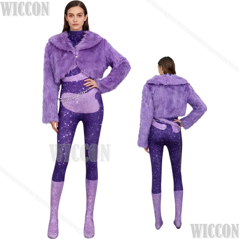 Purple Dancing Suit Furry Zoon - Anime Cosplay Dance 评论和价格