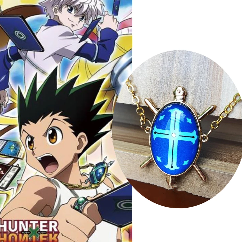 Hunter X Hunter Pendant Neckla - Black Clover Grimoire 评论和价格