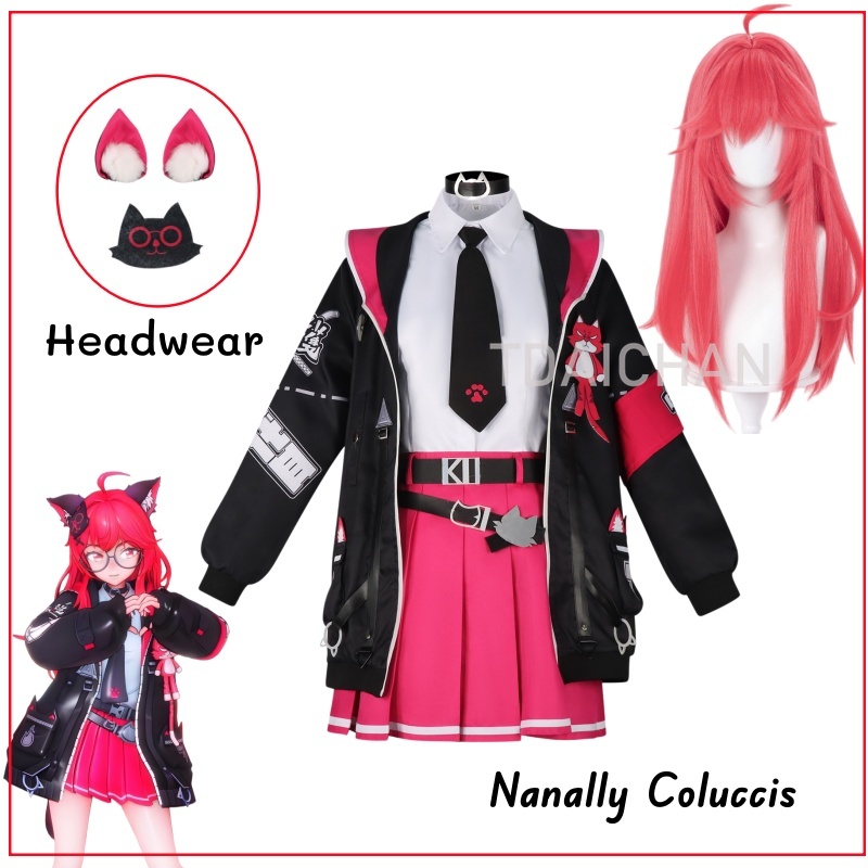 Neverness To Everness Nanally  - Anime Cosplay Pink 评论和价格
