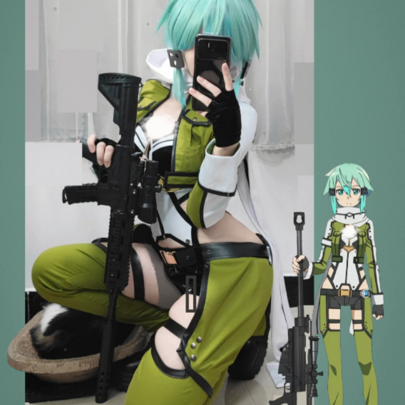 SAO Sword Art Online GGO Sinon - Anime Cosplay Sword 评论和价格