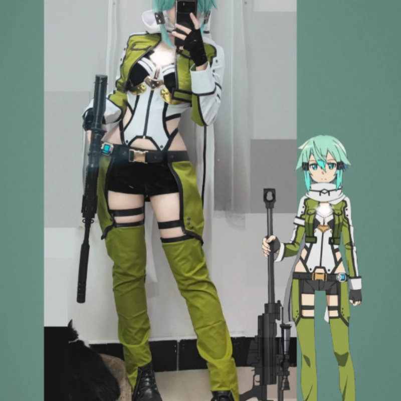 SAO Sword Art Online GGO Sinon - Anime Cosplay Sword 评论和价格