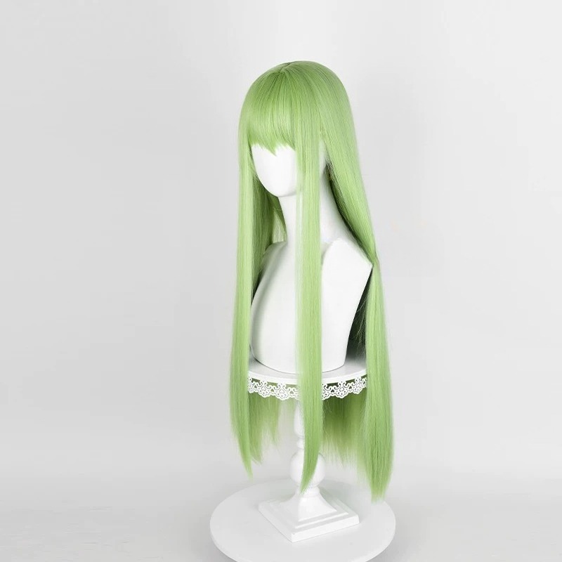 Anime CC Cosplay Green Wig Lon - Anime Cosplay Long Hair 评论和价格