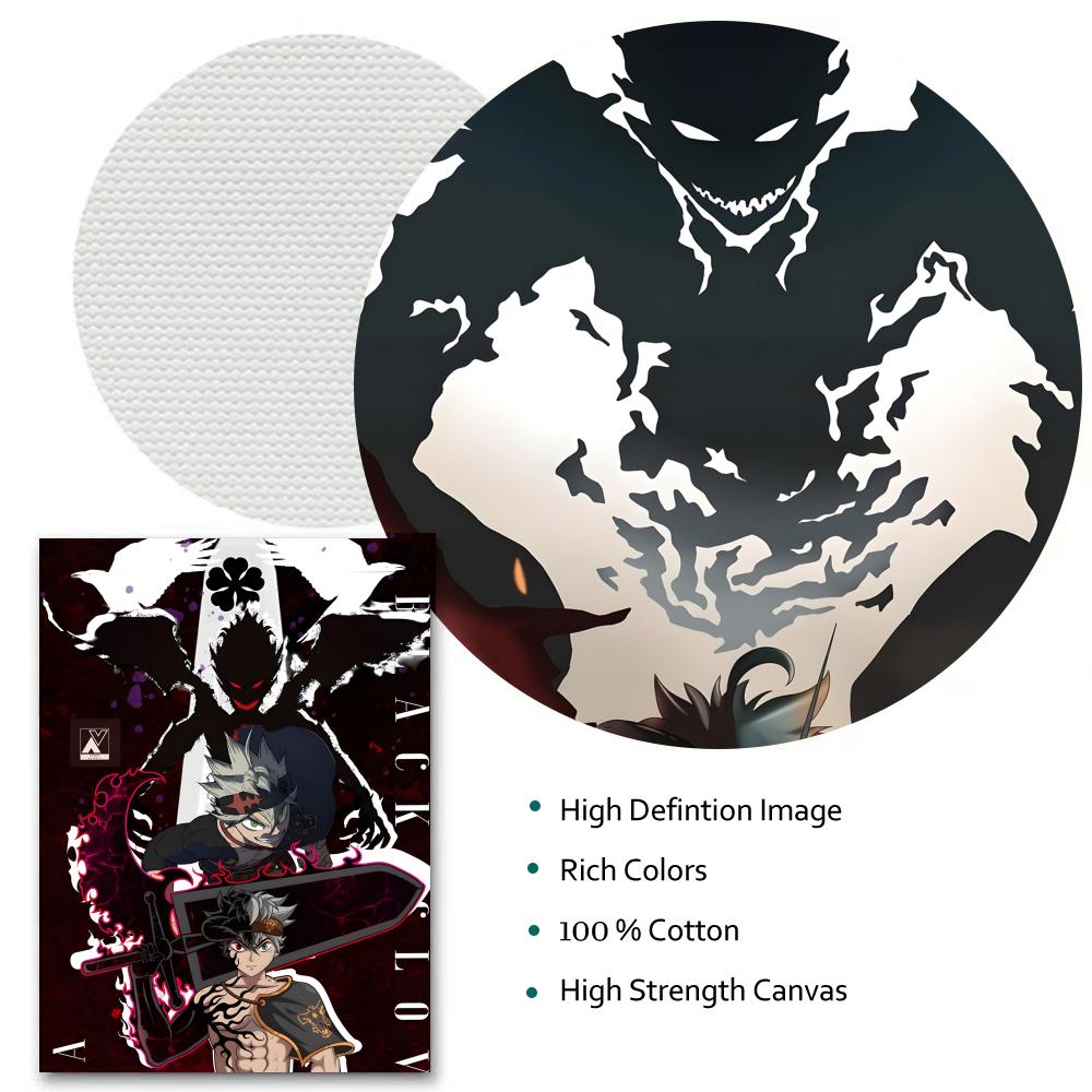 Poster HD Anime Hot Theme Sing - Black Clover Grimoire 评论和价格