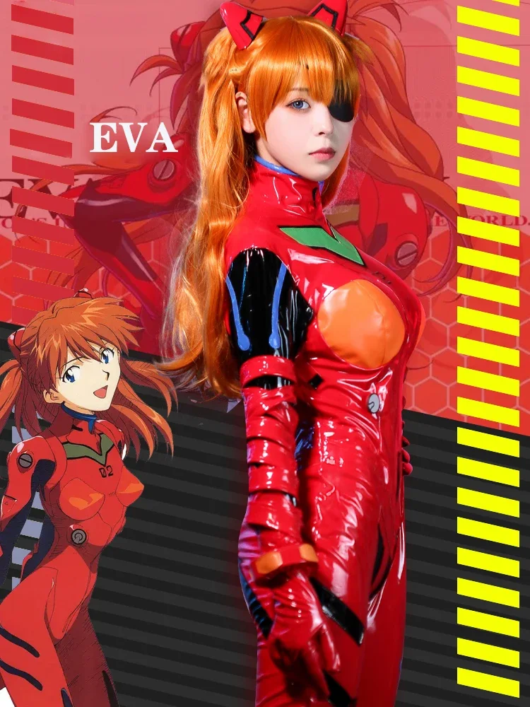 New Eva Shikinami Asuka Langle - Anime Cosplay Japanese 评论和价格