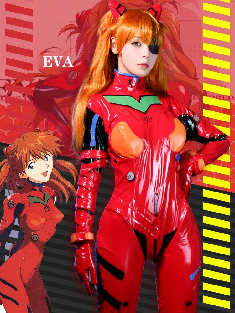 New Eva Shikinami Asuka Langle - Anime Cosplay Japanese 评论和价格