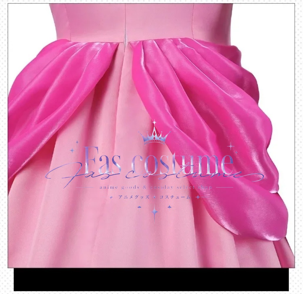 Princess Peach Cosplay Costume - Anime Cosplay Pink 评论和价格