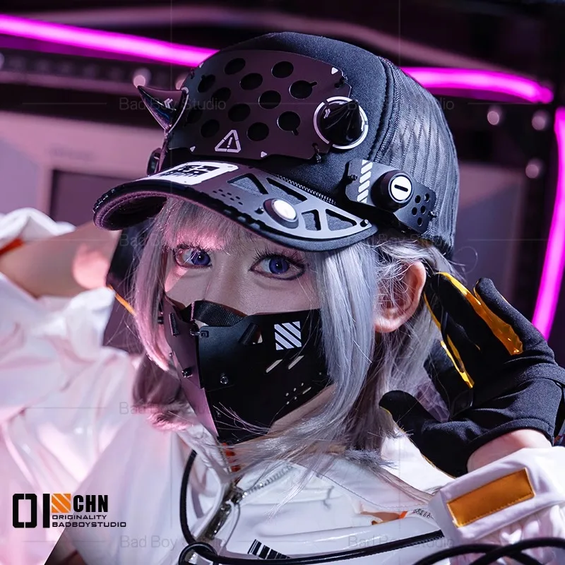2025 Game Cyberpunk Cosplay Ma - Anime Cosplay With Mask 评论和价格