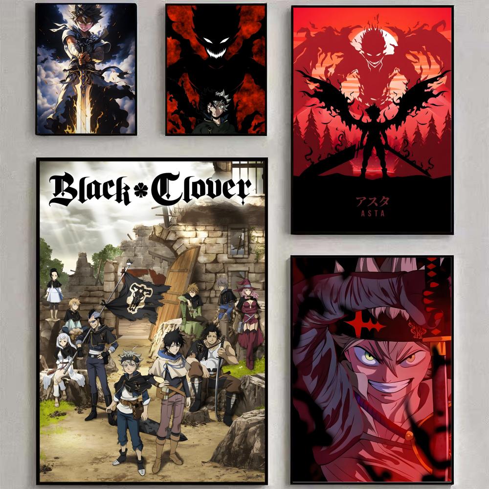 Anime B-Black Clover Poster Po - Black Clover Grimoire 评论和价格