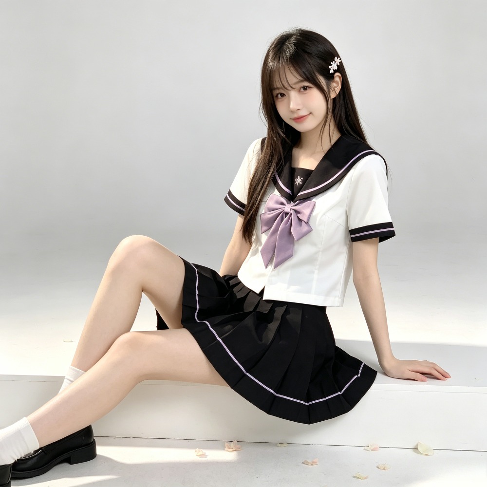 Basic Summer Waist-fit JK Sail - Cosplay Anime Basic 评论和价格